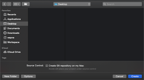 儲存 Xcode 專案